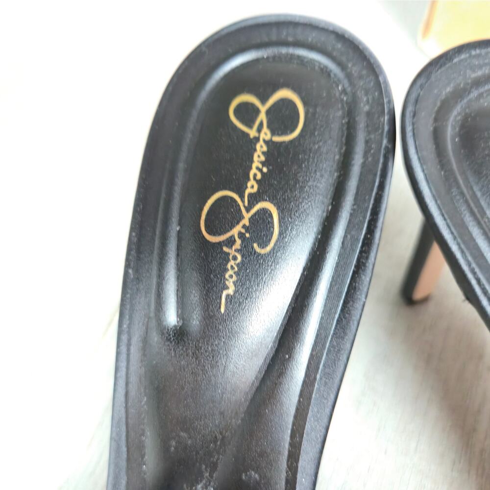 Jessica Simpson Palora Mule Heels Size (.5 NEW - Picture 11 of 13
